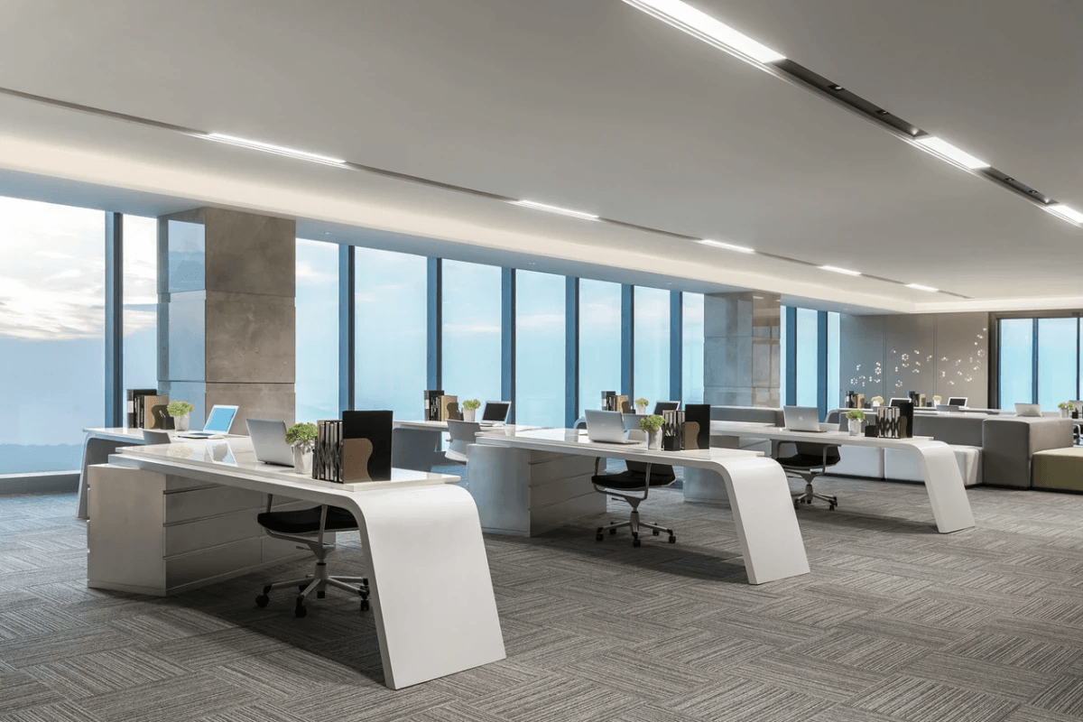 Wide view of the BOOMWOW creative office