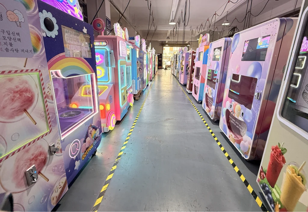 Chuanbo Technology vending machine production facility