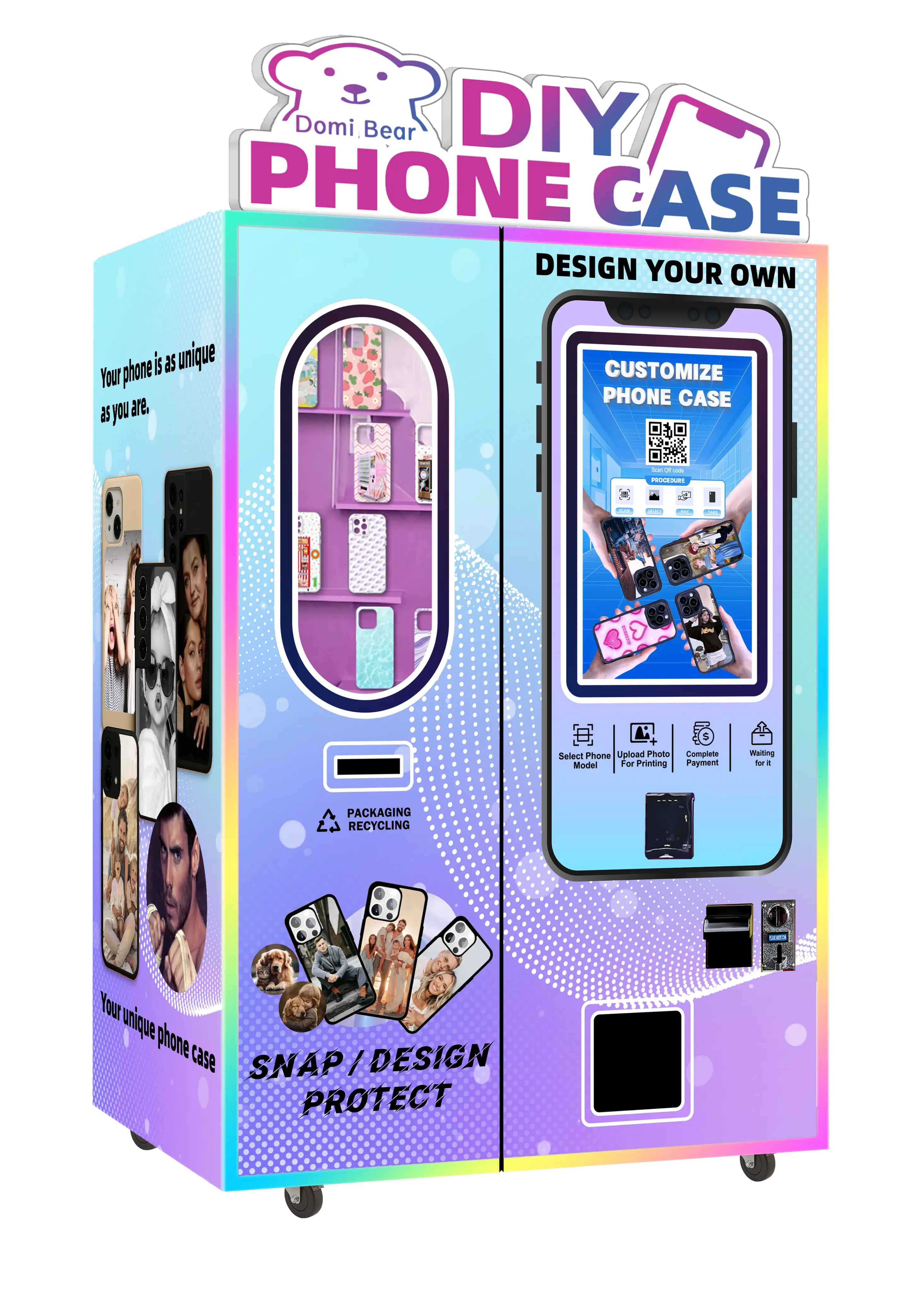 Cotton Candy Vending Machine LE-318A