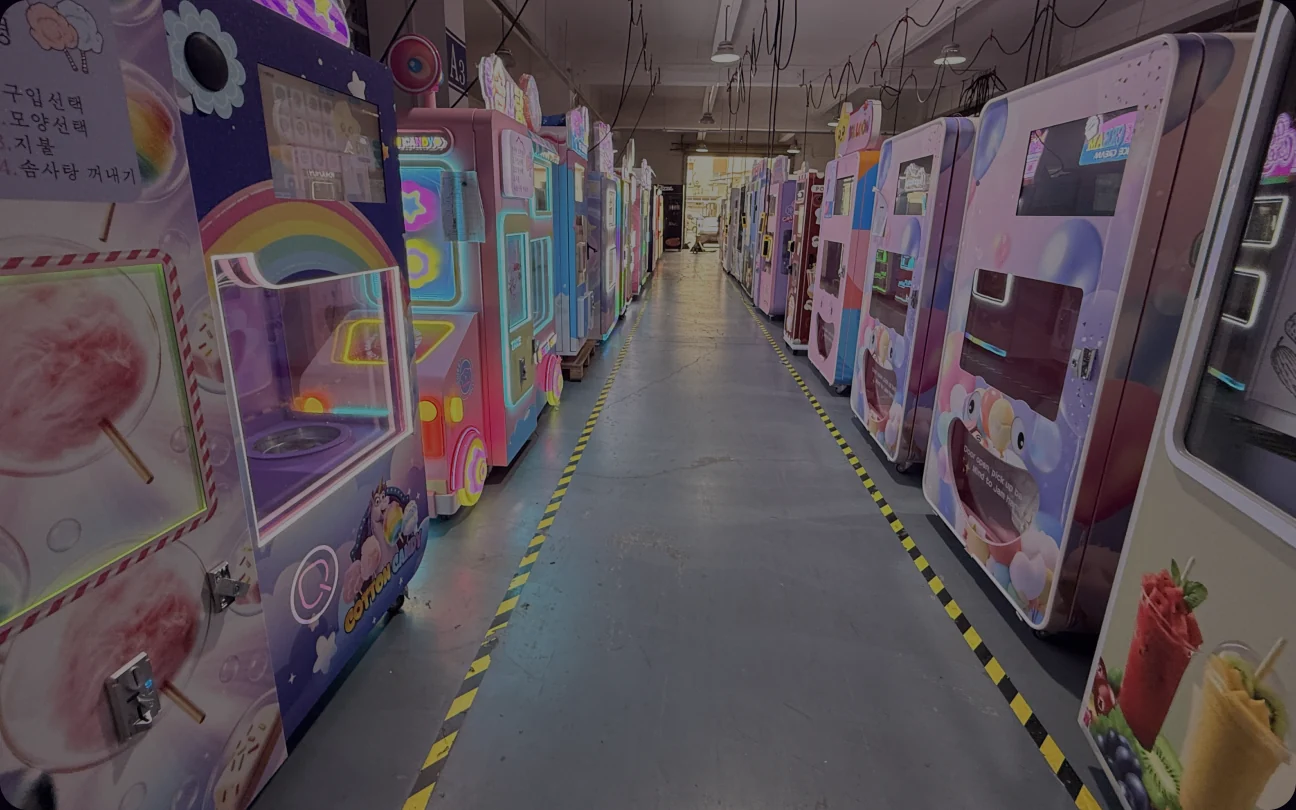 Chuanbo vending machine production floor