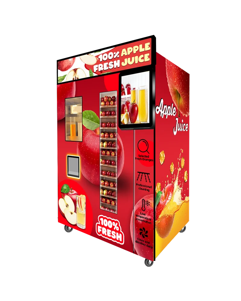 Juice vending machine