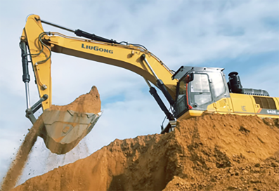 Volvo EC210 mini excavator